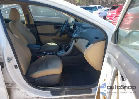 2011 Hyundai Elantra Gls из США, поврежденный, VIN 5NPDH4AE0BH045148